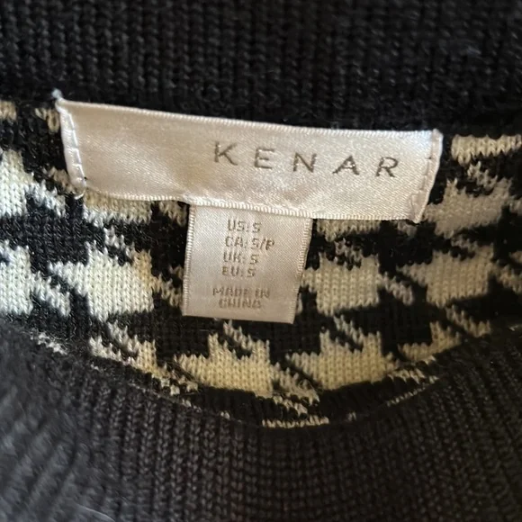 Kenar houndstooth sweater skirt! - Picture 2 of 3